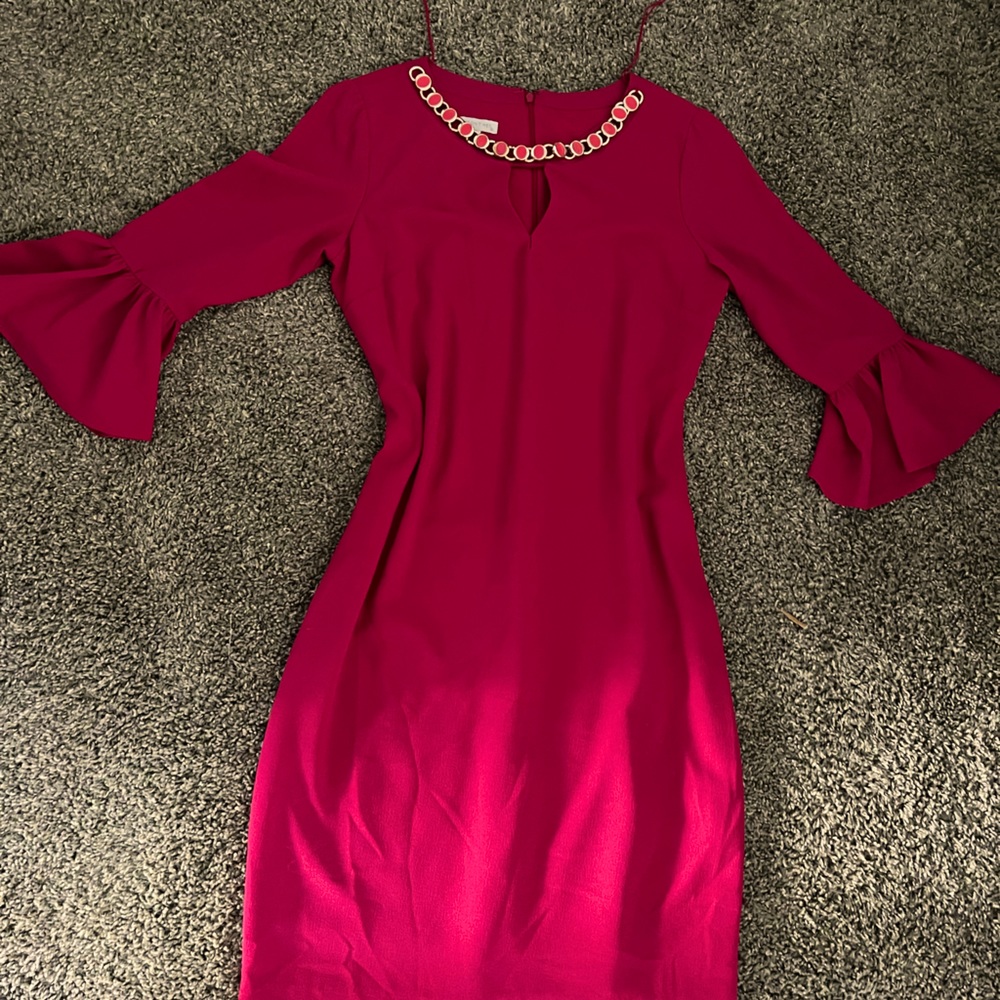 Vestido fúcsia